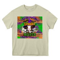 Mossy Spooky Heifer Heavy Core Tee - Artiststas