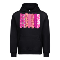 Black Cancer brushstroke Cancer Awareness Urban Hoodie - HowdyJamesFarm