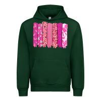 Forest Green Cancer brushstroke Cancer Awareness Urban Hoodie - HowdyJamesFarm