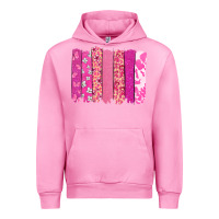Fuchsia Pink Cancer brushstroke Cancer Awareness Urban Hoodie - HowdyJamesFarm