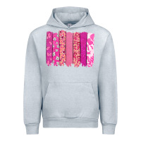 Heather Grey Cancer brushstroke Cancer Awareness Urban Hoodie - HowdyJamesFarm