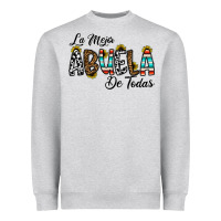 La Mejor Abuela De Todas Heavyweight Sweatshirt | Teevron