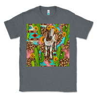 Charcoal Heather western boer goat seamless pattern Classic Tee - BundleAndBundleShop