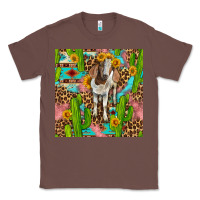 Chestnut western boer goat seamless pattern Classic Tee - BundleAndBundleShop
