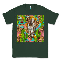 Sports Green western boer goat seamless pattern Classic Tee - BundleAndBundleShop