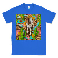 True Royal western boer goat seamless pattern Classic Tee - BundleAndBundleShop