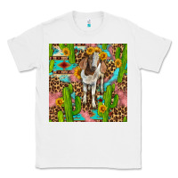 White western boer goat seamless pattern Classic Tee - BundleAndBundleShop