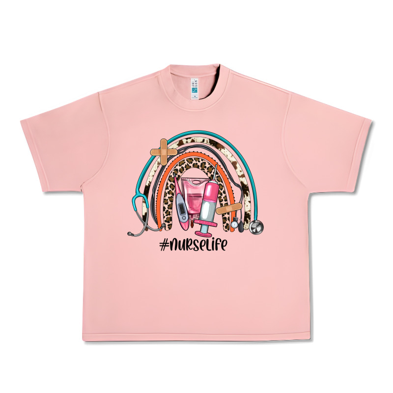 Nurse Life Rainbow Urban Heavy Tee by JahusDesignShop | Teevron