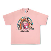Salmon nurse life rainbow Urban Heavy Tee - JahusDesignShop