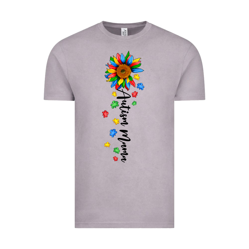 Autism Mama Sunflower Black Vintage Tee by JahusDesignShop | Teevron