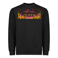 Black caffeine queen 16oz libbey cup Heavyweight Sweatshirt - HRA Design Shop