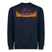 Navy caffeine queen 16oz libbey cup Heavyweight Sweatshirt - HRA Design Shop