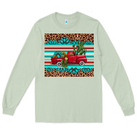 Matcha truck gemstone leopard Long Sleeve Tee - AdoDesignShop