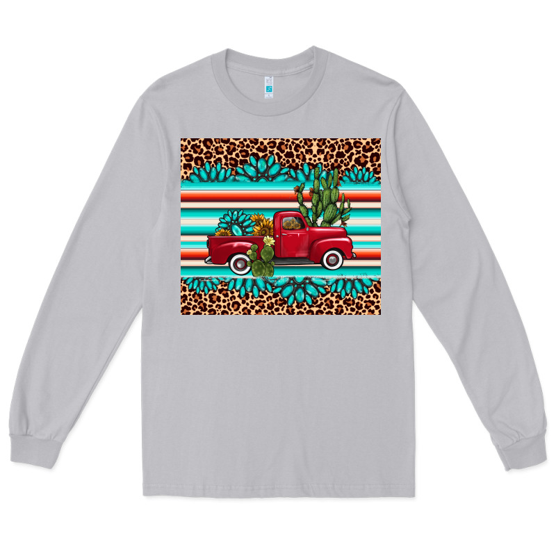 Truck Gemstone Leopard Long Sleeve Tee by AdoDesignShop | Teevron