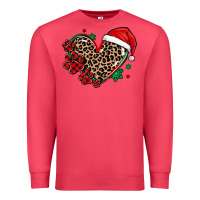 Cardinal christmas paw heart Premium Sweatshirt - MaliasSmallBusiness