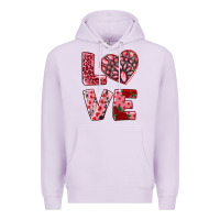 Lilac love with pink gemstone Premium Hoodie - RanaPortraitStore