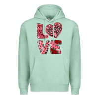 Seafoam love with pink gemstone Premium Hoodie - RanaPortraitStore
