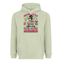 Matcha some days i rock it some days it rocks me Heavyweight Hoodie - MaliasSmallBusiness