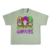 Oil Green mardi gras chillin' with my gnomies Urban Heavy Tee - JahusDesignShop