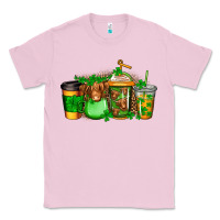 Bubblegum Pink longhaired cow st patricks coffee Classic Tee - Jasminsmagicworld