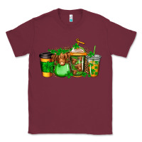 Burgundy longhaired cow st patricks coffee Classic Tee - Jasminsmagicworld