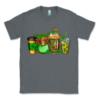 Charcoal Heather longhaired cow st patricks coffee Classic Tee - Jasminsmagicworld