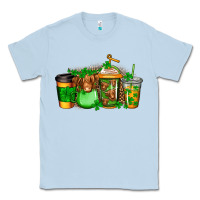 Dusty Blue longhaired cow st patricks coffee Classic Tee - Jasminsmagicworld