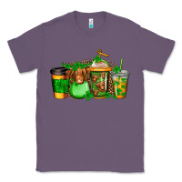 Lavender longhaired cow st patricks coffee Classic Tee - Jasminsmagicworld