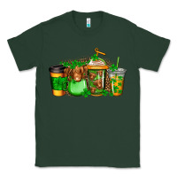 Sports Green longhaired cow st patricks coffee Classic Tee - Jasminsmagicworld
