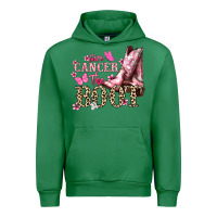 Emerald Give Cancer the boot Cancer Awareness Urban Hoodie - HowdyJamesFarm