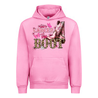 Fuchsia Pink Give Cancer the boot Cancer Awareness Urban Hoodie - HowdyJamesFarm