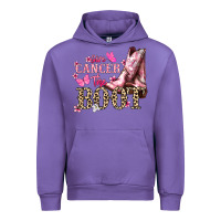 Tulip Give Cancer the boot Cancer Awareness Urban Hoodie - HowdyJamesFarm