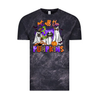 Cloud Black pet all the pupkins Vintage Tee - AdoDesignShop