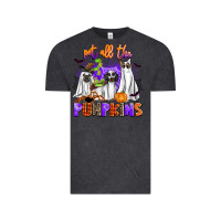 Vintage Black pet all the pupkins Vintage Tee - AdoDesignShop