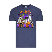 Vintage Denim pet all the pupkins Vintage Tee - AdoDesignShop