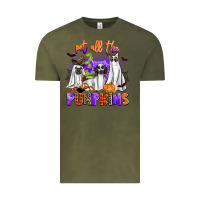 Vintage Olive pet all the pupkins Vintage Tee - AdoDesignShop