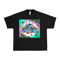 Black ohana stitch Urban Heavy Tee - AdoDesignShop