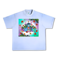 Grape Ice ohana stitch Urban Heavy Tee - AdoDesignShop