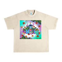 Sandshell ohana stitch Urban Heavy Tee - AdoDesignShop