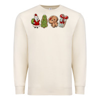 Sandshell christmas milk and cookies Premium Sweatshirt - MaliasSmallBusiness