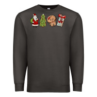 Smoke christmas milk and cookies Premium Sweatshirt - MaliasSmallBusiness