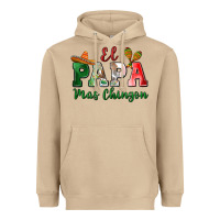 Mushroom el papa mas chingon Heavyweight Hoodie - MaliasSmallBusiness