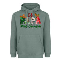 Sage el papa mas chingon Heavyweight Hoodie - MaliasSmallBusiness