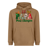 Toasted Coconut el papa mas chingon Heavyweight Hoodie - MaliasSmallBusiness