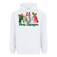White el papa mas chingon Heavyweight Hoodie - MaliasSmallBusiness