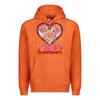 Carrot mamas sweetheart baby pig Premium Hoodie - RanaPortraitStore