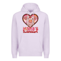 Lilac mamas sweetheart baby pig Premium Hoodie - RanaPortraitStore