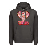 Smoke mamas sweetheart baby pig Premium Hoodie - RanaPortraitStore