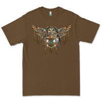 Cacao native dream catcher with owl Premium Tee - BarkalooDesign