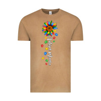 Vintage Camel autism mama sunflower white Vintage Tee - JahusDesignShop